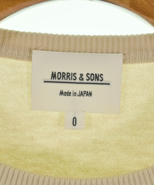 Morris&Sons（モリスアンドサンズ）ニット・セーター ベージュ サイズ:0(XS位) レディース/2200723962069