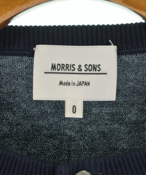Morris&Sons（モリスアンドサンズ）カーディガン 紺 サイズ:0(XS位) レディース/2200723962120
