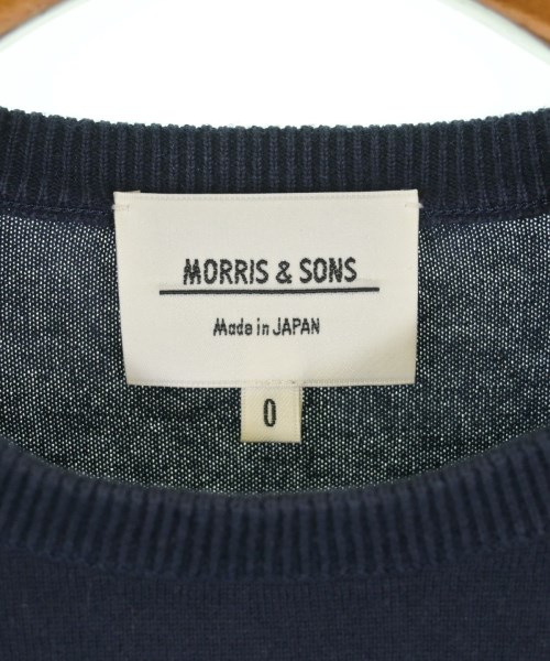 Morris&Sons（モリスアンドサンズ）ニット・セーター 紺 サイズ:0(XS位) レディース/2200723962137