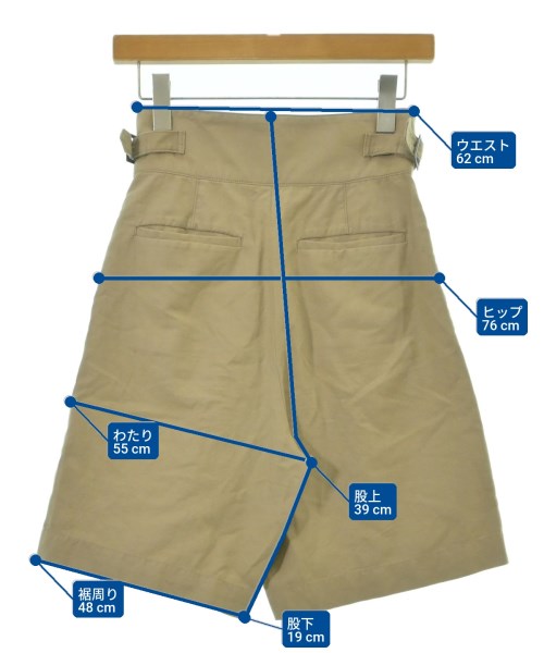 Morris&Sons（モリスアンドサンズ）ショートパンツ ベージュ サイズ:0(XS位) レディース/2200717498031
