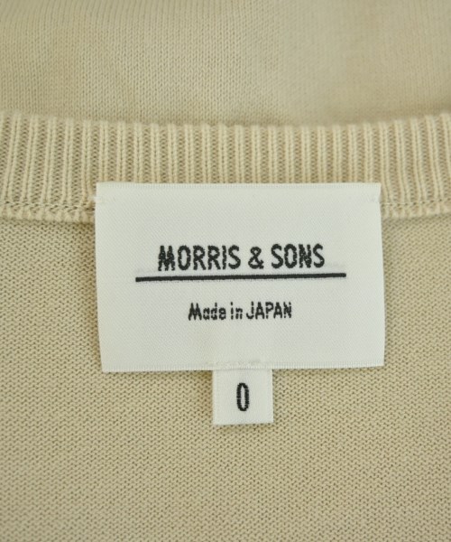 Morris&Sons（モリスアンドサンズ）カーディガン ベージュ サイズ:0(XS位) レディース/2200722716069