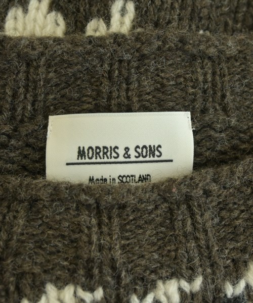 Morris&Sons（モリスアンドサンズ）ニット・セーター 茶 サイズ:34(XS位) レディース/2200685845028