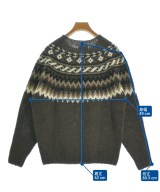 Morris&Sons（モリスアンドサンズ）ニット・セーター 茶 サイズ:34(XS位) レディース/2200685845028