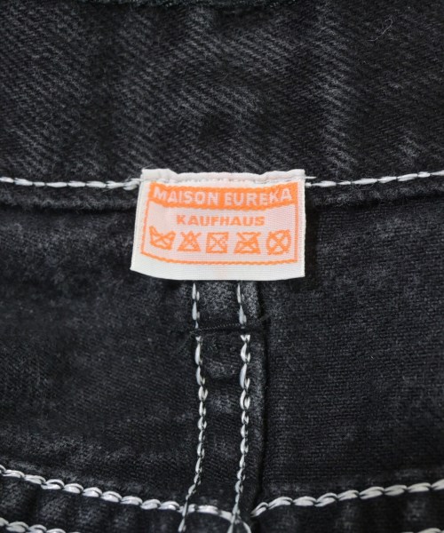 MAISON EUREKA（メゾンエウレカ）デニムパンツ 黒 サイズ:S レディース