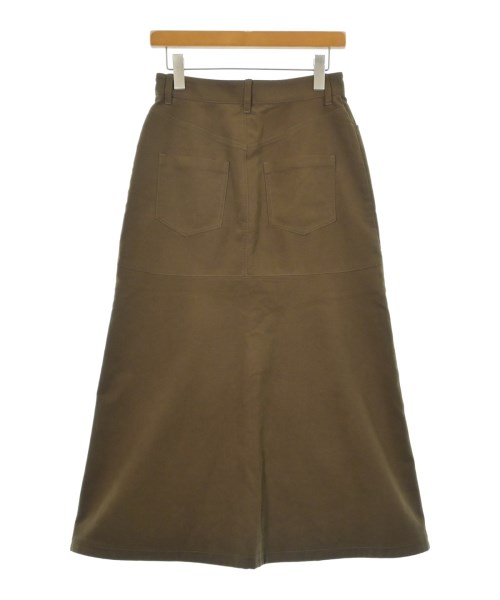 MAISON EUREKA（メゾンエウレカ）ロング・マキシ丈スカート 茶 サイズ:38(M位) レディース/2200661099056