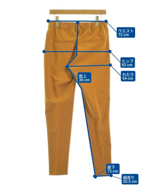 MAISON EUREKA（メゾンエウレカ）スラックス オレンジ サイズ:S レディース/2200661895085