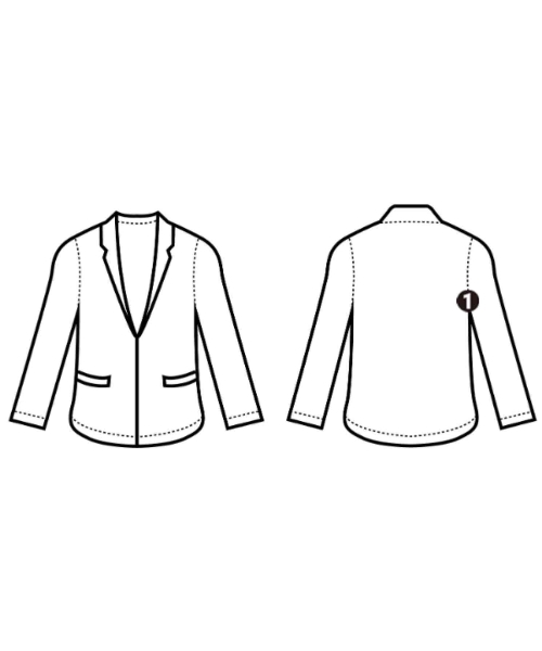 MAISON EUREKA（メゾンエウレカ）テーラードジャケット グレー サイズ:S レディース/2200666745101