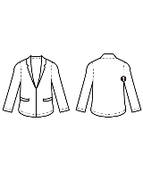 MAISON EUREKA（メゾンエウレカ）テーラードジャケット グレー サイズ:S レディース/2200666745101