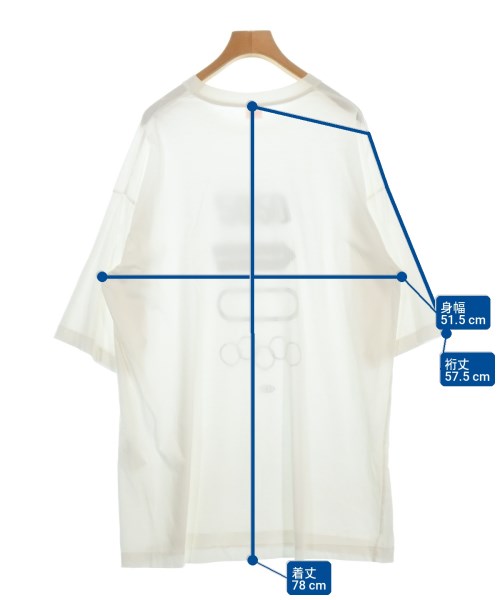 MAISON EUREKA（メゾンエウレカ）Tシャツ・カットソー 白 サイズ:F レディース/2200715349090