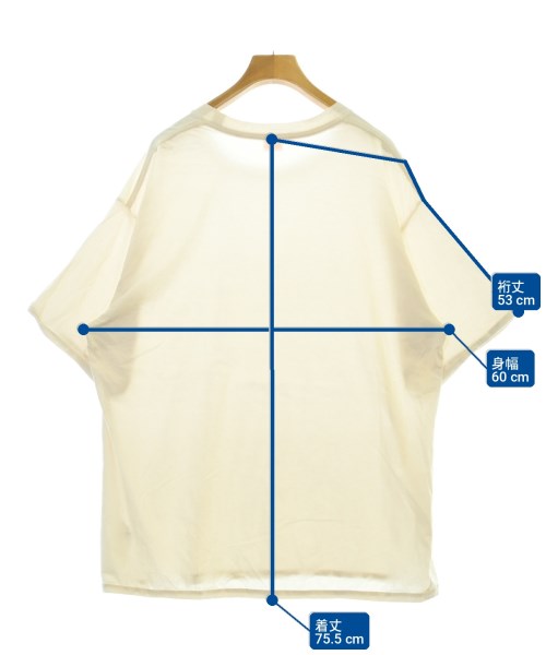 MAISON EUREKA（メゾンエウレカ）Tシャツ・カットソー ベージュ サイズ:S レディース/2200721315041
