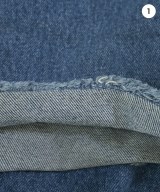 MAISON EUREKA（メゾンエウレカ）デニムパンツ 青 サイズ:44(XL位) レディース/2200690274141