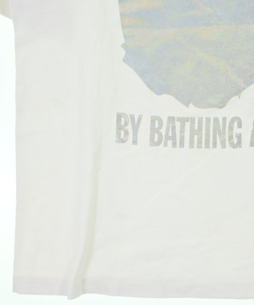 A BATHING APE（アベイシングエイプ）Tシャツ・カットソー 白 サイズ:S レディース/2200610600043