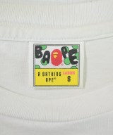A BATHING APE（アベイシングエイプ）Tシャツ・カットソー 白 サイズ:S レディース/2200618796045