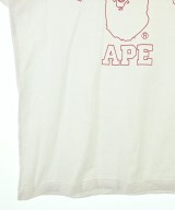 A BATHING APE（アベイシングエイプ）Tシャツ・カットソー 白 サイズ:S レディース/2200674529069