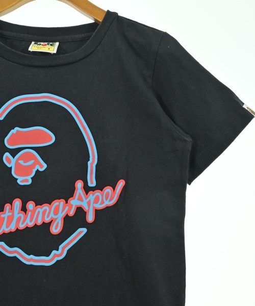 A BATHING APE（アベイシングエイプ）Tシャツ・カットソー 黒 サイズ:S レディース/2200674529076