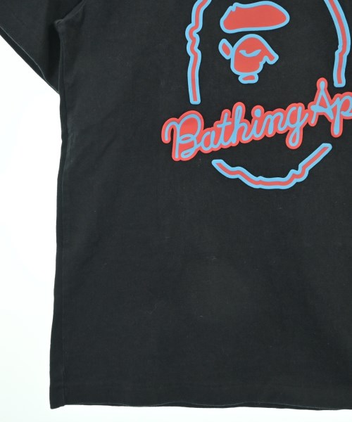 A BATHING APE（アベイシングエイプ）Tシャツ・カットソー 黒 サイズ:S レディース/2200674529076