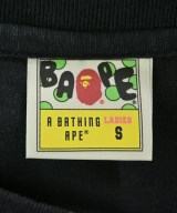 A BATHING APE（アベイシングエイプ）Tシャツ・カットソー 黒 サイズ:S レディース/2200674529076