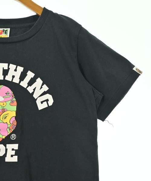A BATHING APE（アベイシングエイプ）Tシャツ・カットソー 黒 サイズ:S レディース/2200674529083