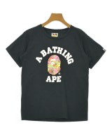 A BATHING APE（アベイシングエイプ）Tシャツ・カットソー 黒 サイズ:S レディース/2200674529083