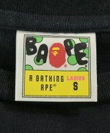 A BATHING APE（アベイシングエイプ）Tシャツ・カットソー 黒 サイズ:S レディース/2200674529083