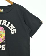 A BATHING APE（アベイシングエイプ）Tシャツ・カットソー 黒 サイズ:S レディース/2200674529083