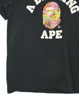 A BATHING APE（アベイシングエイプ）Tシャツ・カットソー 黒 サイズ:S レディース/2200674529083