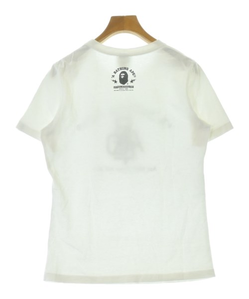 A BATHING APE（アベイシングエイプ）Tシャツ・カットソー 白 サイズ:S レディース/2200701524128