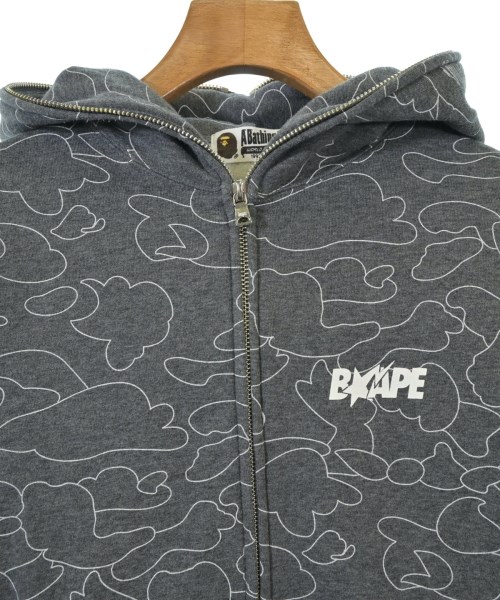 A BATHING APE（アベイシングエイプ）パーカー グレー サイズ:XS レディース/2200653887449
