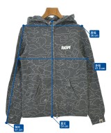 A BATHING APE（アベイシングエイプ）パーカー グレー サイズ:XS レディース/2200653887449