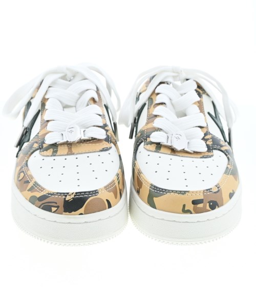 A BATHING APE（アベイシングエイプ）スニーカー カーキ サイズ:24cm レディース/2200645866056