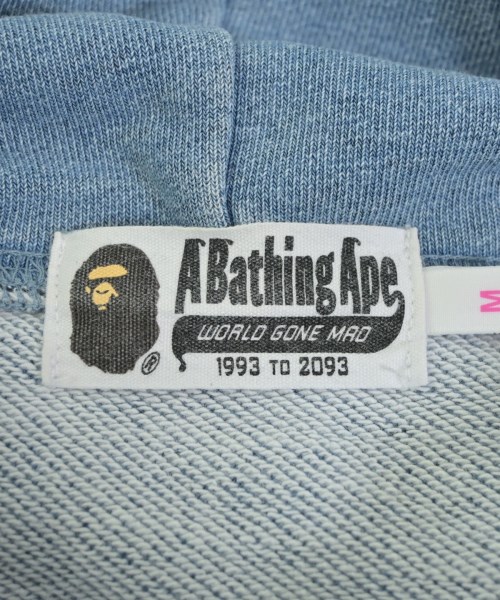 A BATHING APE（アベイシングエイプ）パーカー 青 サイズ:M レディース/2200647092125