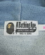 A BATHING APE（アベイシングエイプ）パーカー 青 サイズ:M レディース/2200647092125