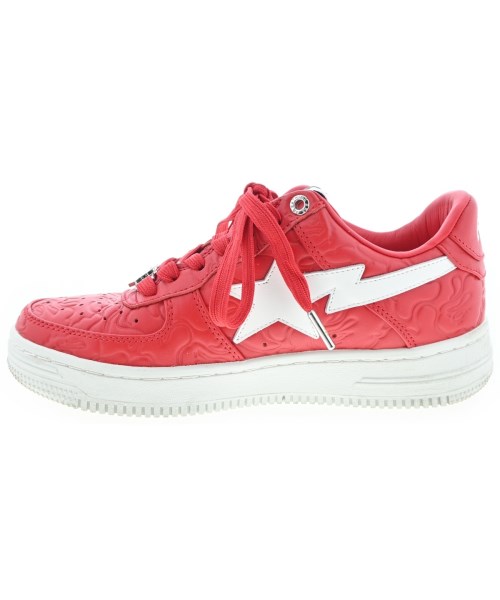 A BATHING APE（アベイシングエイプ）スニーカー 赤 サイズ:23cm レディース/2200653399027