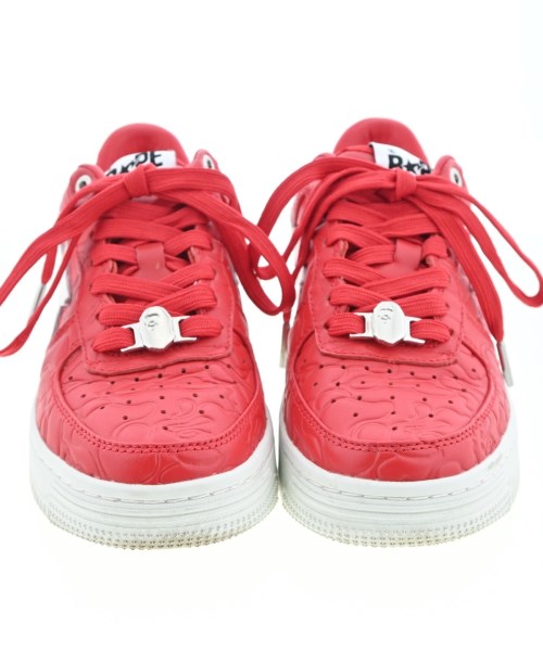 A BATHING APE（アベイシングエイプ）スニーカー 赤 サイズ:23cm レディース/2200653399027