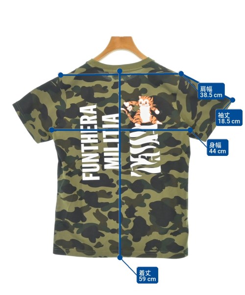 A BATHING APE（アベイシングエイプ）Tシャツ・カットソー カーキ