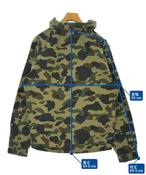 A BATHING APE（アベイシングエイプ）マウンテンパーカー カーキ サイズ:L メンズ/2200702218019