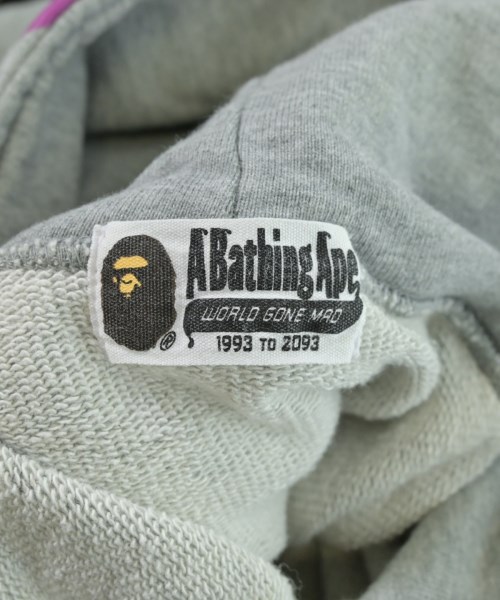 A BATHING APE（アベイシングエイプ）パーカー グレー サイズ:F レディース/2200671032029
