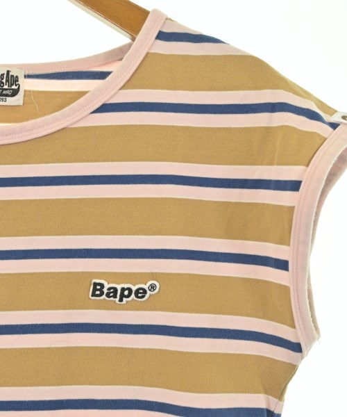 A BATHING APE（アベイシングエイプ）Tシャツ・カットソー 茶 サイズ:XS レディース/2200671032036
