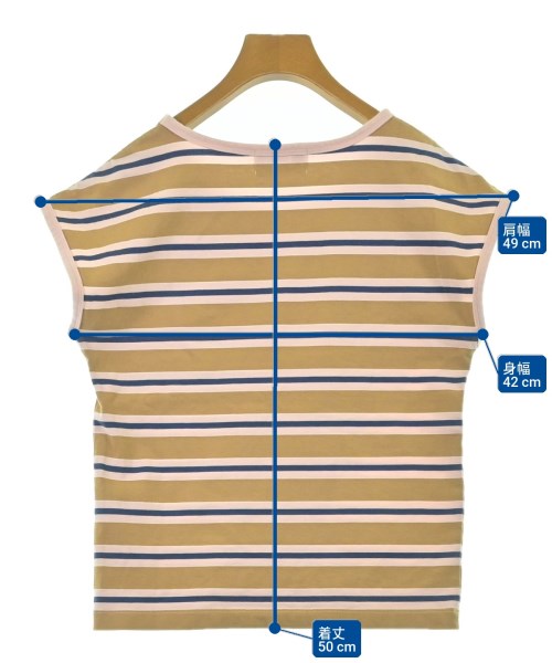 A BATHING APE（アベイシングエイプ）Tシャツ・カットソー 茶 サイズ:XS レディース/2200671032036