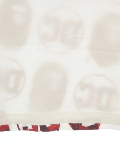 A BATHING APE（アベイシングエイプ）Tシャツ・カットソー 白 サイズ:XS レディース/2200730416142