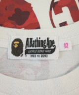 A BATHING APE（アベイシングエイプ）Tシャツ・カットソー 白 サイズ:XS レディース/2200730416142