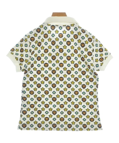 A BATHING APE（アベイシングエイプ）ポロシャツ 白 サイズ:XS レディース/2200725647025