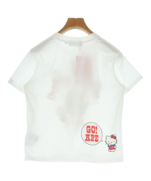 A BATHING APE（アベイシングエイプ）Tシャツ・カットソー 白 サイズ:M レディース/2200719700132