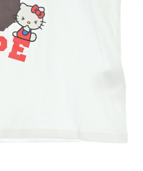 A BATHING APE（アベイシングエイプ）Tシャツ・カットソー 白 サイズ:M レディース/2200719700132