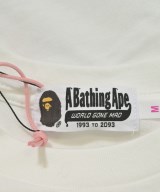 A BATHING APE（アベイシングエイプ）Tシャツ・カットソー 白 サイズ:M レディース/2200719700132