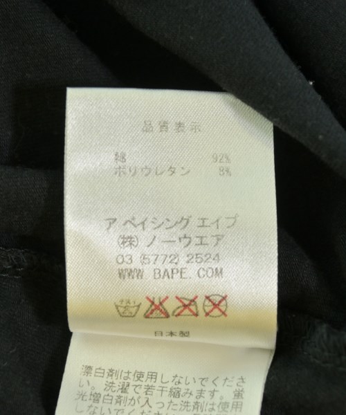 A BATHING APE（アベイシングエイプ）タンクトップ 黒 サイズ:XS レディース/2200723929239