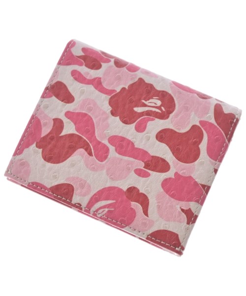 AAPE BY A BATHING APE（エーエイプバイアベイシングエイプ）財布・コインケース ピンク サイズ:- メンズ/2200725991036