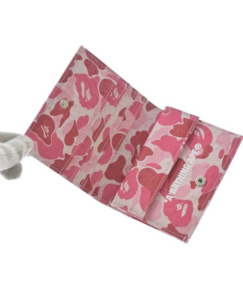 AAPE BY A BATHING APE（エーエイプバイアベイシングエイプ）財布・コインケース ピンク サイズ:- メンズ/2200725991036