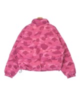 A BATHING APE（アベイシングエイプ）ダウンジャケット/ダウンベスト ピンク サイズ:F レディース/2200684959016