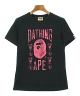 A BATHING APE（アベイシングエイプ）Tシャツ・カットソー 黒 サイズ:S レディース/2200685663028